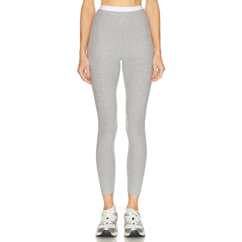 Beyond Yoga 打底裤 淡灰色 运动复古风REVOLVE小众新款