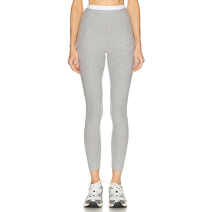 运动复古风REVOLVE小众新款 Beyond 淡灰色 打底裤 Yoga