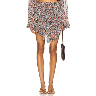 [冬季新品]AFRM WESTON 半身裙 黑色REVOLVE小众