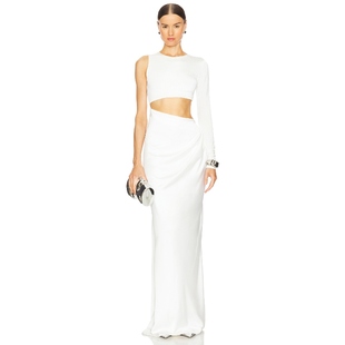 白色REVOLVE小众新款 长裙 Ocak Ceren