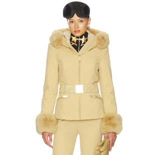 Prezioso Jacket Faux Ski 棕黄色REVOLVE小众 Border Goldbergh