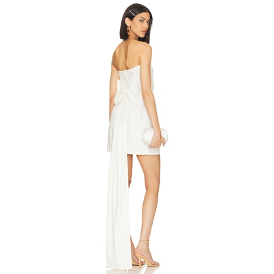 Amanda Uprichard X Revolve Kerry Bow Dressrevolve时尚小众新