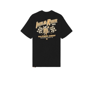 CALIFORNIA RIDERS 夏季 Iron 黑色REVOLVE小众新款 Resin T恤