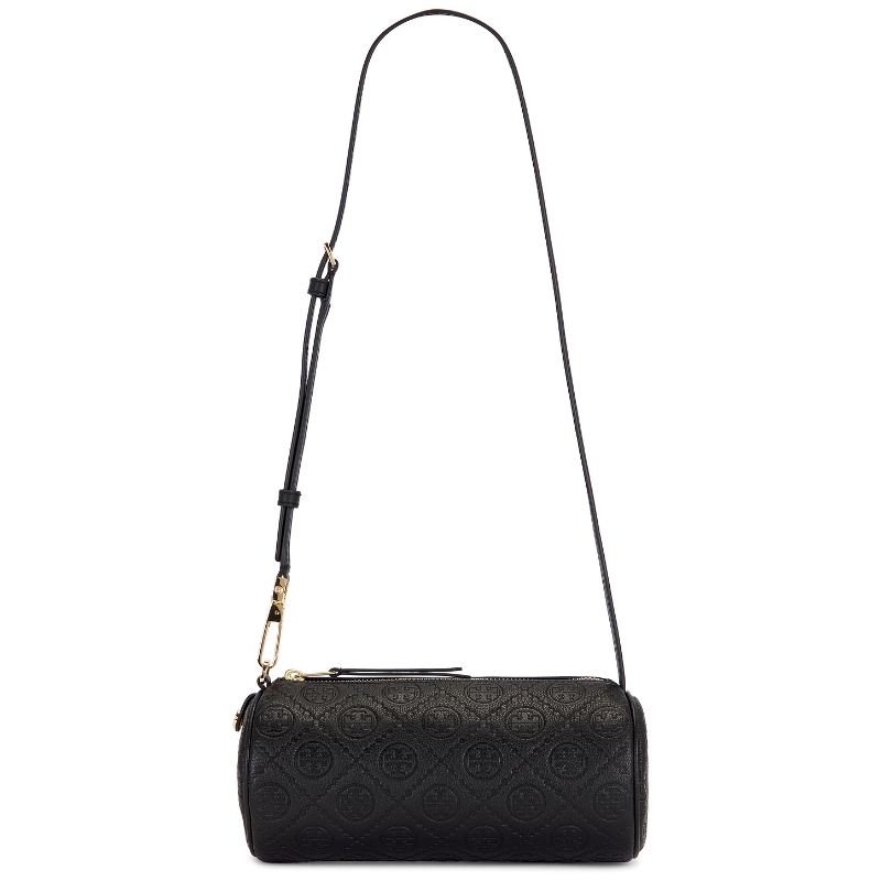 Tory Burch T MONOGRAM 圆筒形手袋 黑色REVOLVE小众新款