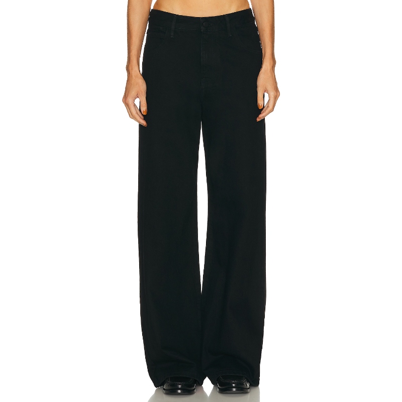 Enza Costa 牛仔裤 黑色REVOLVE小众新款