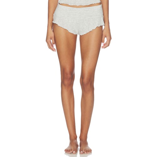 Negative Underwear米白色裤装甜美风高腰短裤夏季新品REVOLVE
