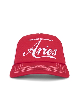 [春节穿搭]Aries COLA 鸭舌帽 红色REVOLVE小众