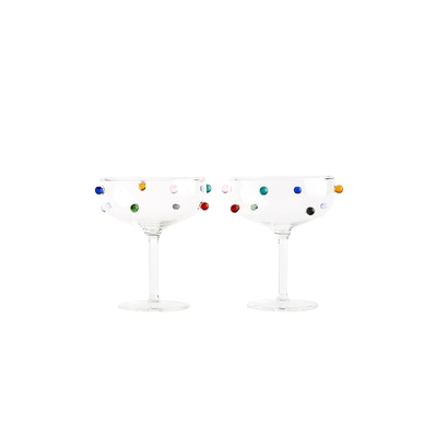 Maison Balzac Pomponette Coupes Set of 2  revolve小众新款
