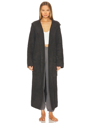 Barefoot Dreams COZYCHIC RIBBED HOODED ROBE 长袍 revolve小众