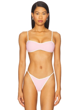 LSPACE SELENA 比基尼文胸上装 粉红胭脂系列 y2k辣妹风REVOLVE小