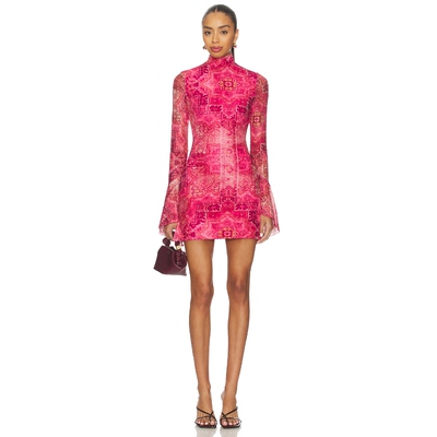 Runaway The Label GENELLE 连衣裙 粉色REVOLVE小众新款