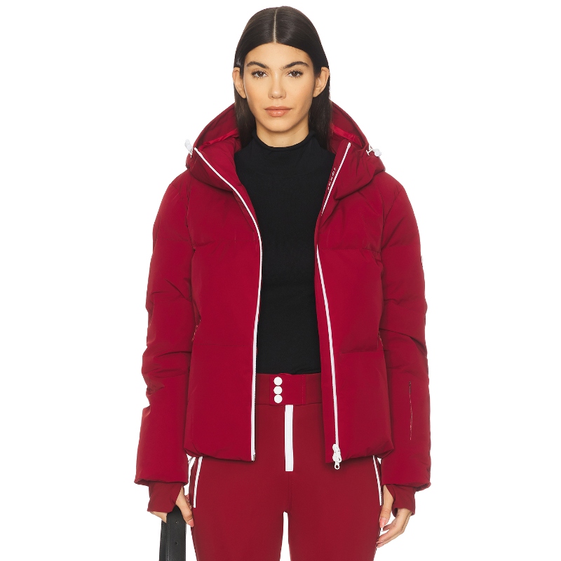 JORDE POPPY 夹克 红色 美式休闲风REVOLVE小众新款