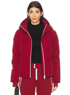 JORDE POPPY 夹克 红色 美式休闲风REVOLVE小众新款