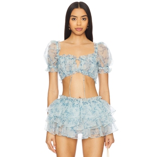 Selkie THE BEVERLY HILLS 裹身 Baby BlueREVOLVE小众新款