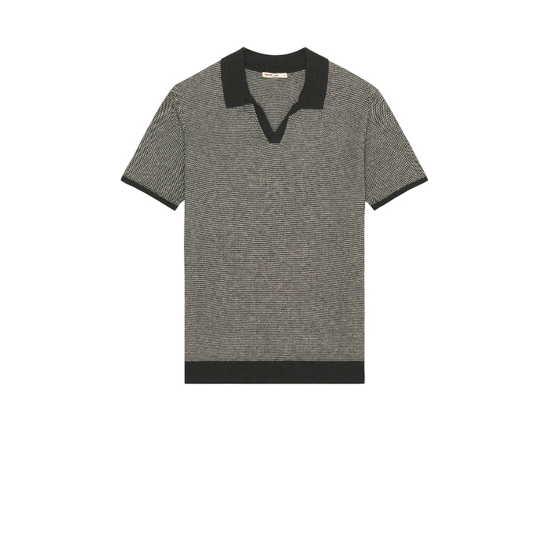 [冬季新品]Marine Layer LIAM 毛衣 POLO衫 深灰色REVOLVE小众