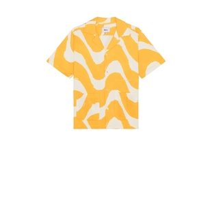 Nikben 新品 WAVY 短袖 深黄色REVOLVE小众 衬衫 冬季