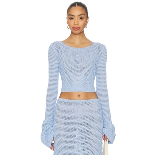 长袖 ERIN 上装 Baby DEVON BlueREVOLVE小众新款 WINDSOR