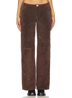 Still Here COOL 长裤 棕色REVOLVE小众新款