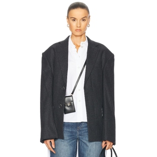 深灰色REVOLVE小众新款 西装 Lang Helmut