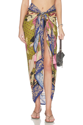 Agua Bendita MARINE MATCHES 围裙 绿色revolve小众新款