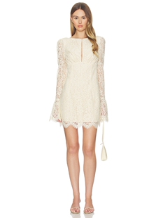 Tularosa CLARISSA 裙子 revolve春季新品穿搭 象牙白