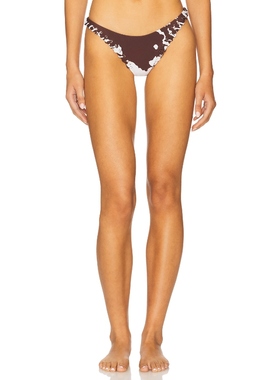 Miaou RIO 比基尼泳裤 棕色 y2k辣妹风 REVOLVE小众新款