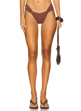 LSPACE DOLCE BITSY 内裤 棕色 y2k辣妹风REVOLVE小众新款