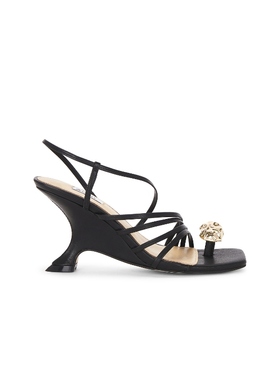 Acler DYLAN 楔跟 黑色 女款REVOLVE小众新款