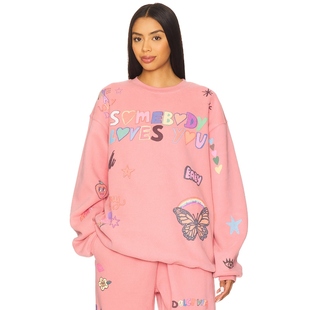 SOMEBODY LOVES YOU The 粉色 Group 运动衫 运动复古风 Mayfair