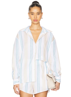 Bondi Born AREZZO 经典上装 White,Baby BlueREVOLVE小众新款