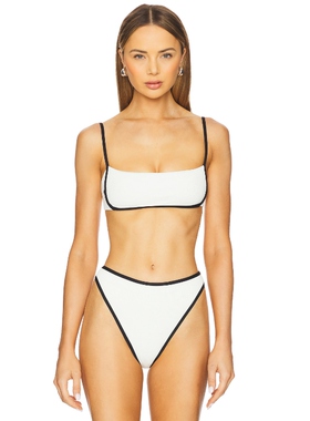 LSPACE HAZEL 比基尼文胸上装 黑色、白色REVOLVE小众新款