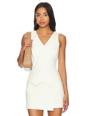 [冬季新品]Auteur INDY 背心 奶油色 REVOLVE小众新款