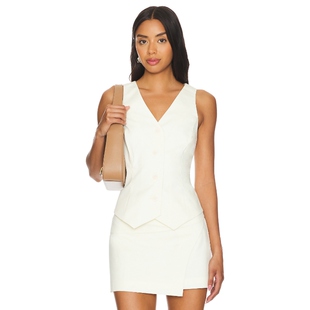 [春季新品]Auteur INDY 背心 奶油色 REVOLVE小众新款