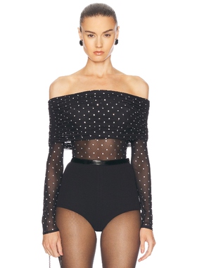 retrofete ORIANA 上装 黑色REVOLVE小众新款