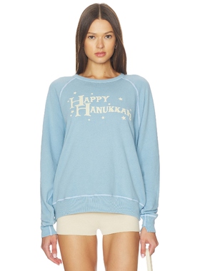 The Great THE COLLEGE 毛衣 蓝色REVOLVE小众新款