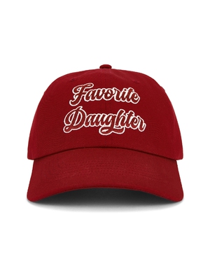 Favorite Daughter THE SCRIPT LOGO 棒球帽 revolve小众新款