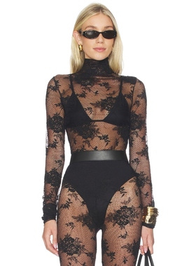 The Andamane WEST 紧身服 黑色 y2k辣妹风REVOLVE小众新款