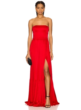 Lovers and Friends 长裙 红色REVOLVE