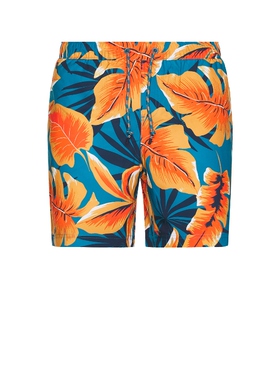 Original Penguin 游泳短裤 Blue,Orange 运动复古风REVOLVE小众