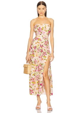 Yumi Kim CABO 裙子 粉色礼服裙REVOLVE小众新款