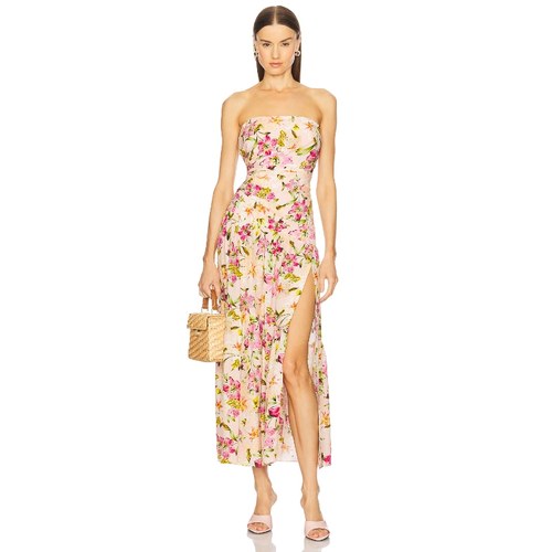 Yumi Kim CABO 裙子 粉色礼服裙REVOLVE小众新款