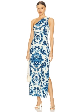 Cara Cara NICKY 长裙 蓝色REVOLVE小众新款