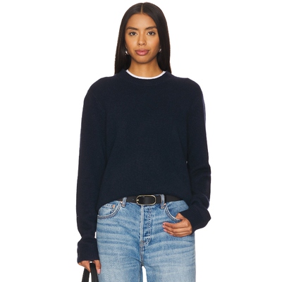 [冬季新品]Guest In Residence ALL DAY 毛衣 藏青色REVOLVE小众