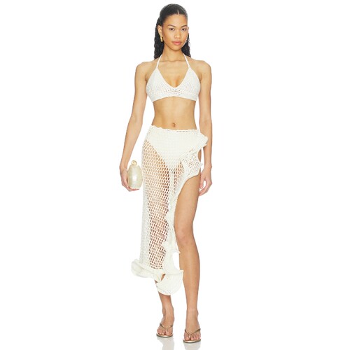 MORE TO COME BLOSSOM 半身裙套装 26春夏新品 revolve小众新款