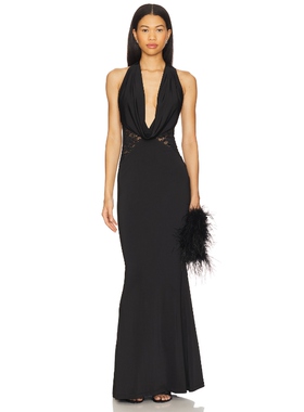 Nookie LALA 长裙 黑色REVOLVE小众新款