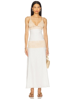 Auteur SYLVIE 裙子 白色REVOLVE小众新款