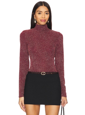 [冬季新品]Beaufille RODIN 上装 酒红色REVOLVE小众