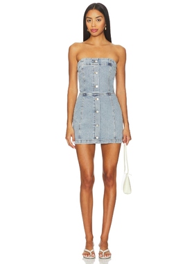 [冬季新品]Amanda Uprichard SCORPIO 连衫裤 蓝色 REVOLVE小众