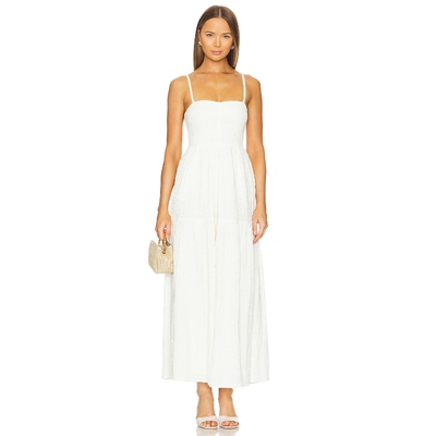 [冬季新品]LSPACE MALLORCA 裙子奶油色REVOLVE小众