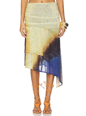 Feners Festa Skirt Night 奶油色REVOLVE小众新款